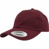 czapka z daszkiem - mod. 6245CM:Maroon, 100% bawełna, One Size